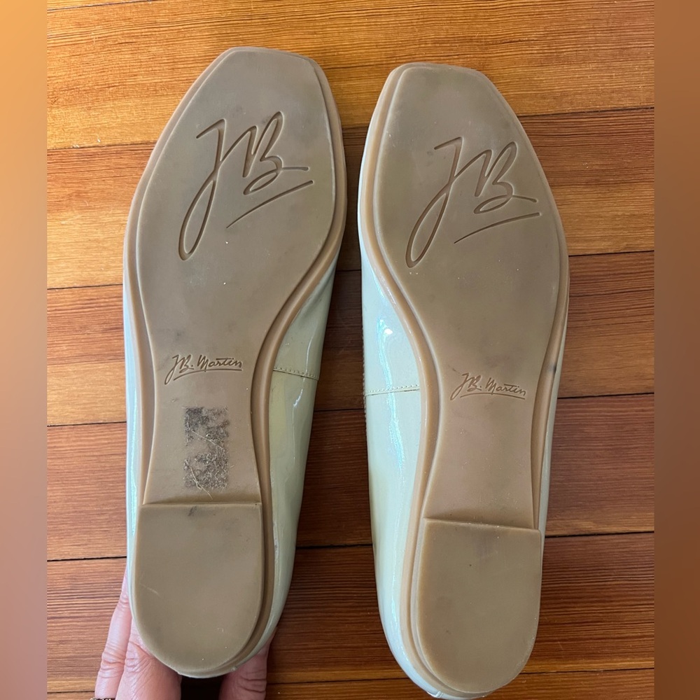 JB Martin Paris since 1921 square toe ballerina flats - rare (now closed) - Picture 4 of 4